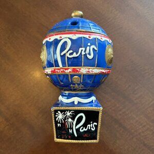 Paris Las Vegas Casino 8.5" Ceramic Balloon Souvenir Bank Holder Collectible